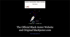 Desktop Screenshot of blackjester.com